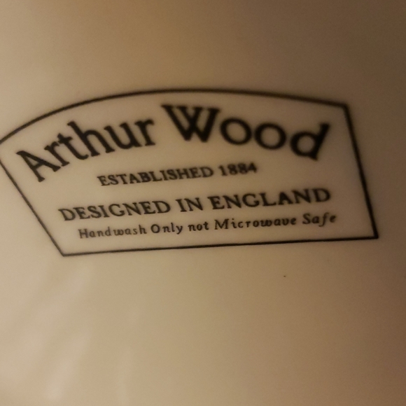 Arthur Wood Teapot and cover 1884 - Picture 8 of 8